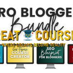Pro Blogger Bundle By Create And Go - Free Download Course