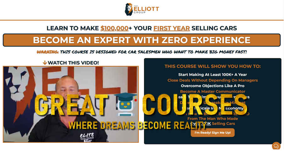 Zero To 100k Car Sales Training Course By Andy Elliott - Free Download