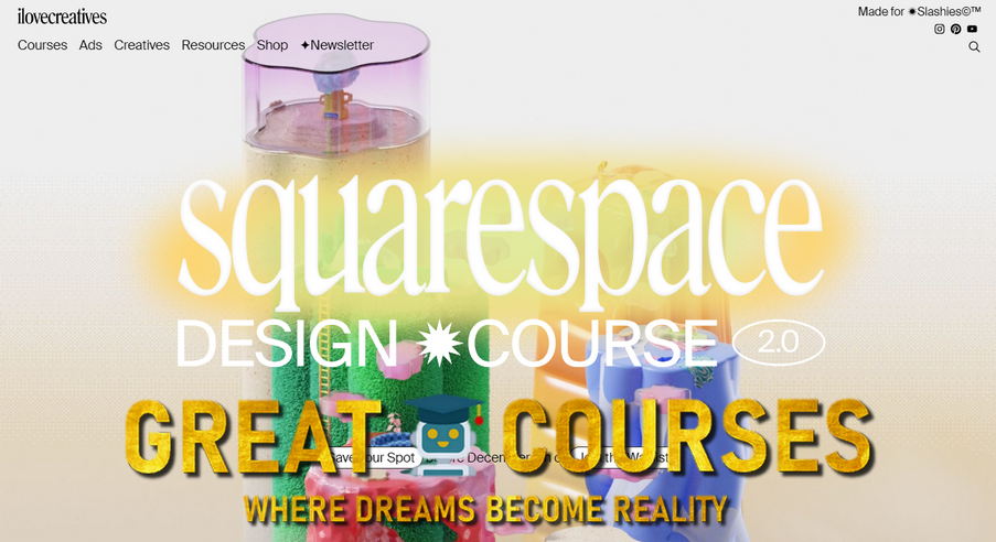 Squarespace Design Course 2.0 By Puno - Ilovecreatives - Free Download