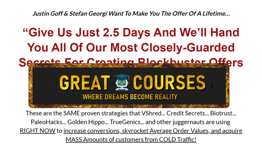 Copy Accelerator Virtual Mastermind By Justin Goff & Stefan Georgi - Free Download