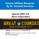 Passive Affiliate Blueprint By Dr. Hemmel Amrania - Free Download Course