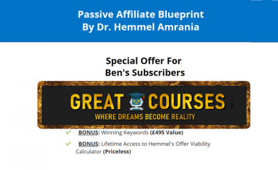 Passive Affiliate Blueprint By Dr. Hemmel Amrania - Free Download Course