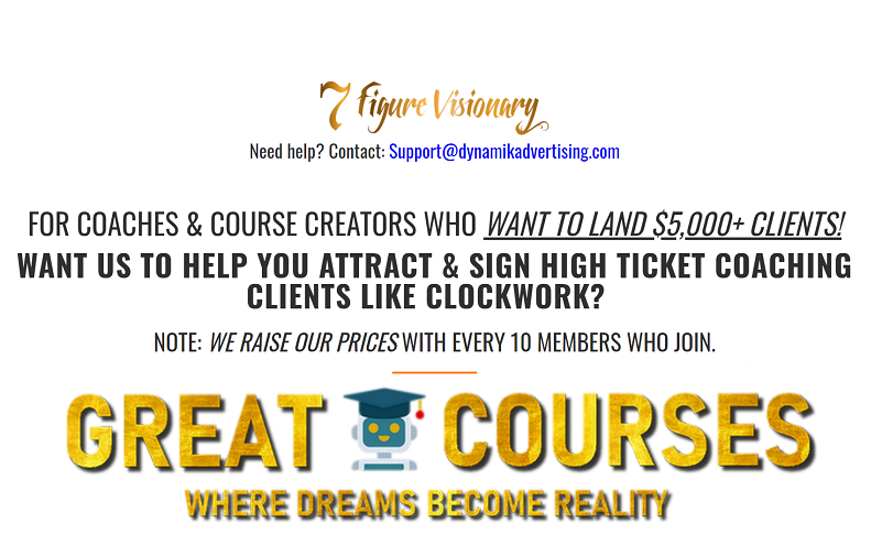 7 Figure Visionary By Dino Gomez - Free Download Course