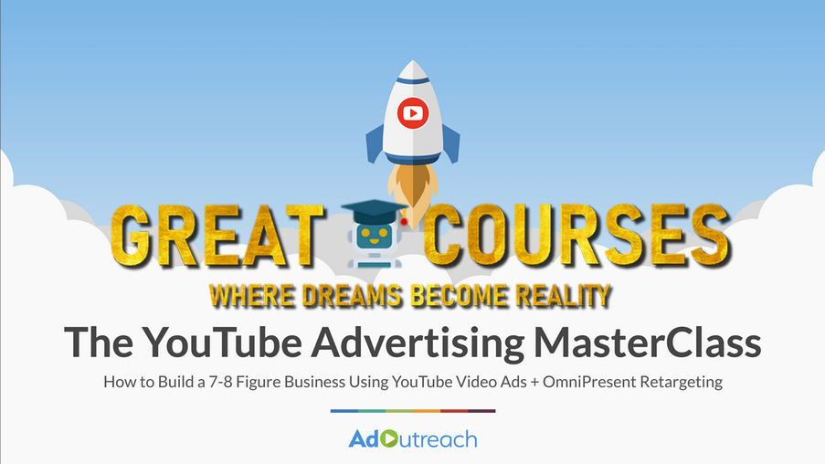 YouTube Advertising MasterClass Premium By AdOutreach - Free Download Course By Aleric Heck