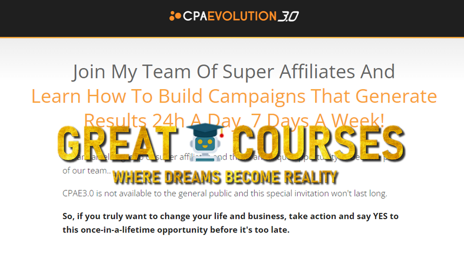 CPA Evolution 3.0 By William Souza - Free Download Course