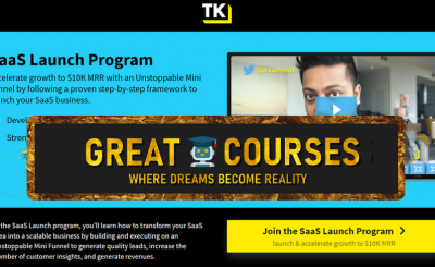 SaaS Launch Program By TK Kader - Free Download Course + Bonuses