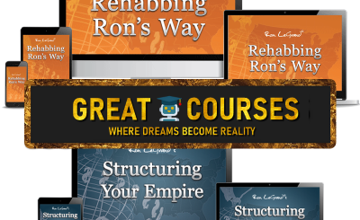 Rehabbing Ron's Way + Structuring Your Empire By Ron Legrand – Free Download