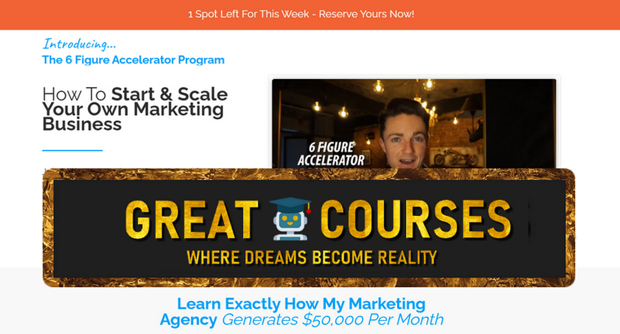 6 Figure Accelerator Program 1.0 By Adam Walsh - Free Download