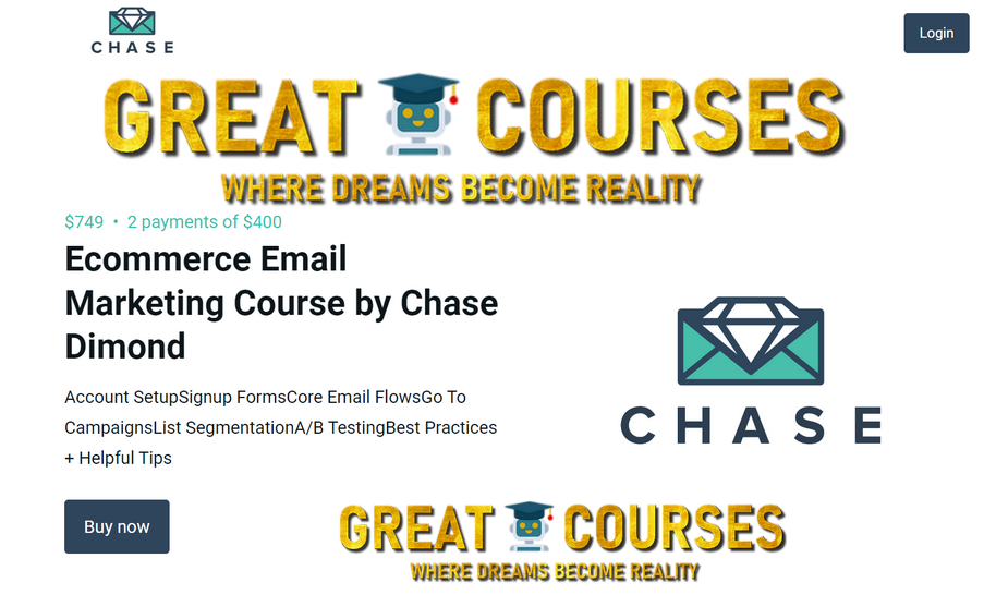 Ecommerce Email Marketing Course By Chase Dimond - Free Download Course