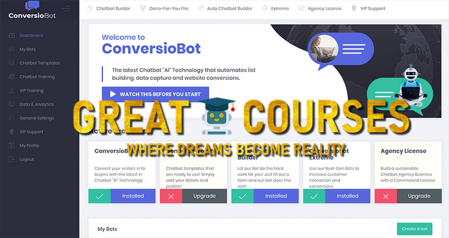ConversioBot PRO Cracked - Free Download Access + Templates - Nulled