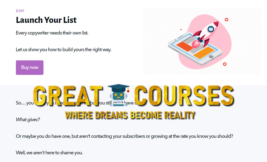 Launch Your List By Rob Allen - Free Download Course - Copy Secrets Academy Workshop