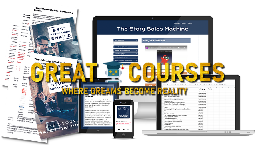 Story Sales Machine By Bill Mueller - Free Download Course + Email Templates Pack
