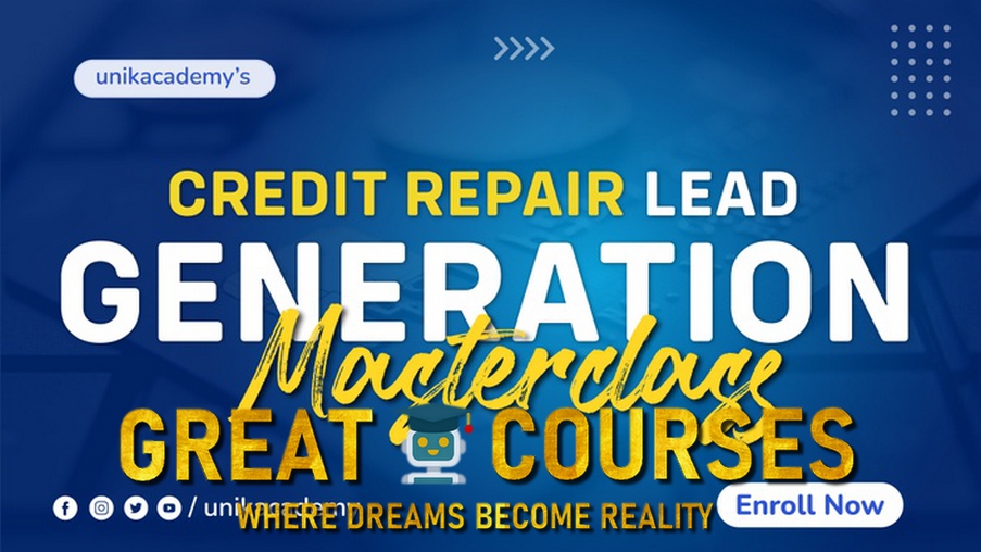 Credit Repair Lead Generation Masterclass By Carlos Corona Jr - Free Download