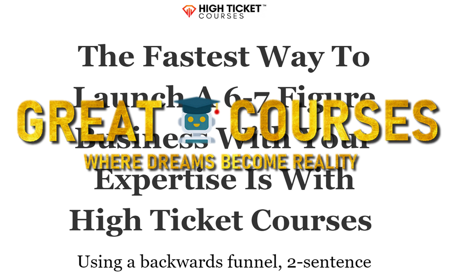 Joel Erway - High Ticket Courses