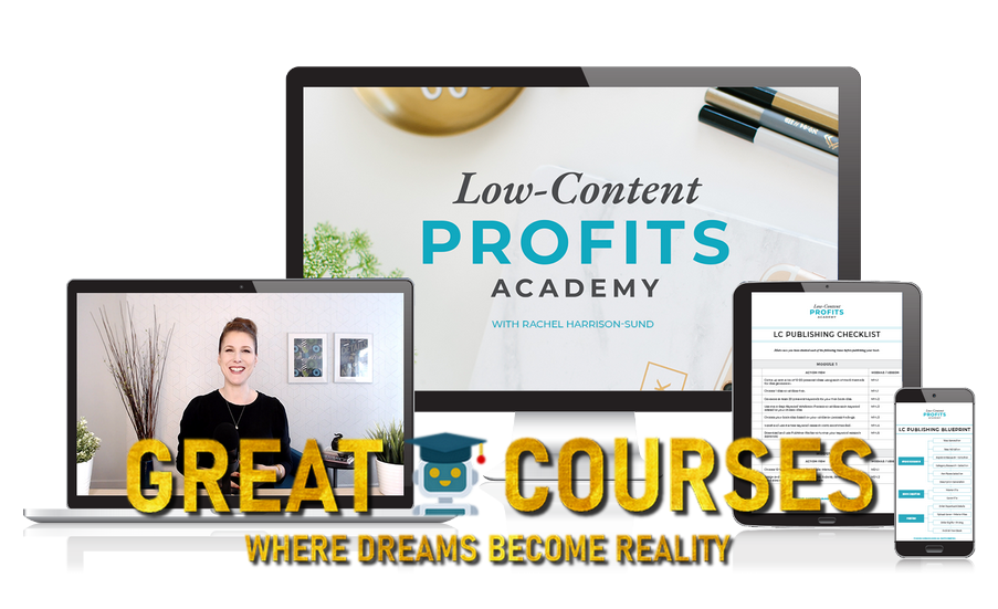 Low-Content Profits Academy By Rachel Harrison Sund - Free Download Course
