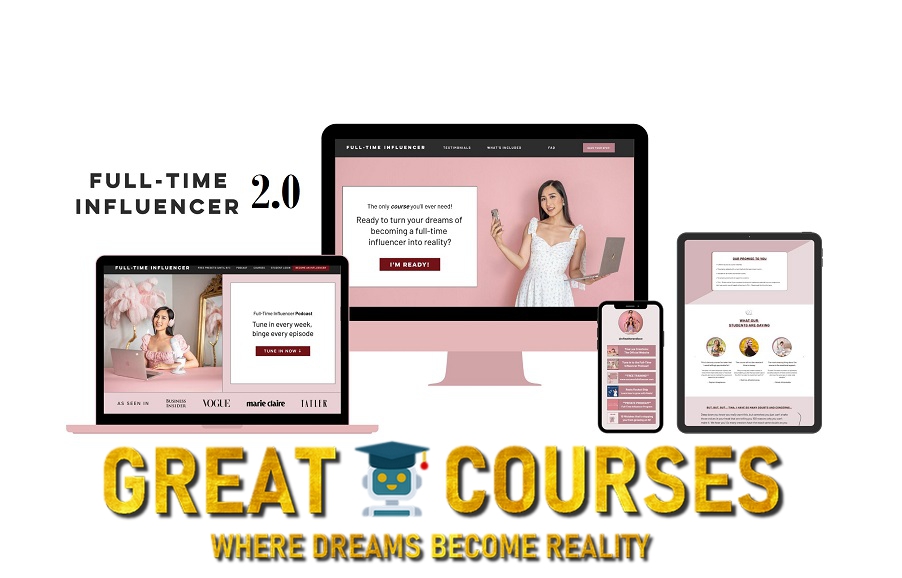 Full-Time Influencer 2.0 By Tina Lee - Free Download Course