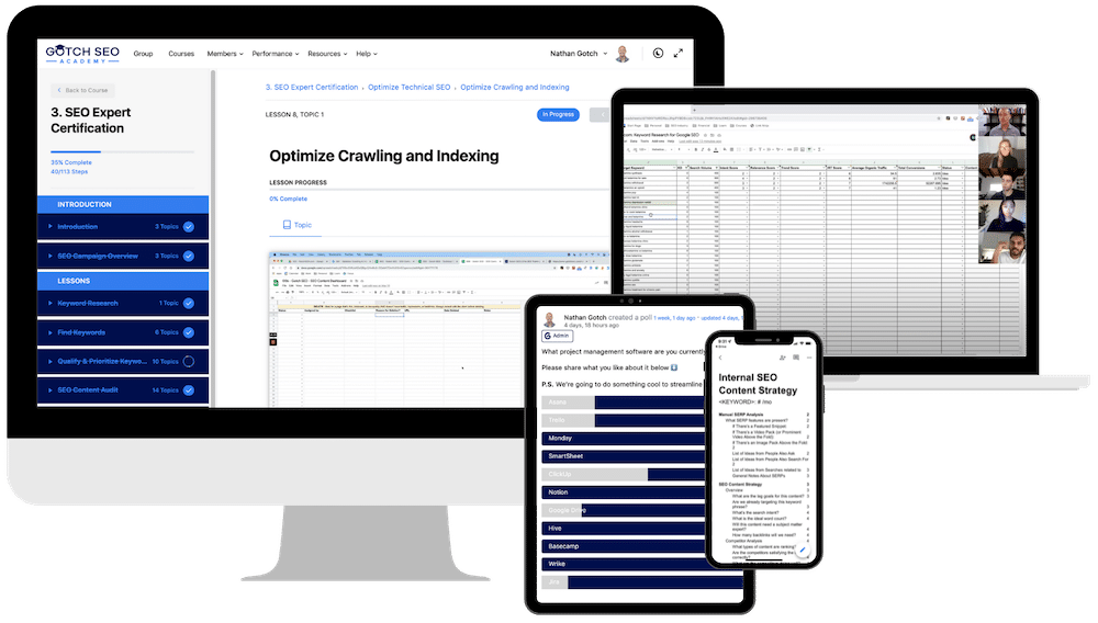 Gotch SEO Academy 3.0 By Nathan Gotch - Free Download Course