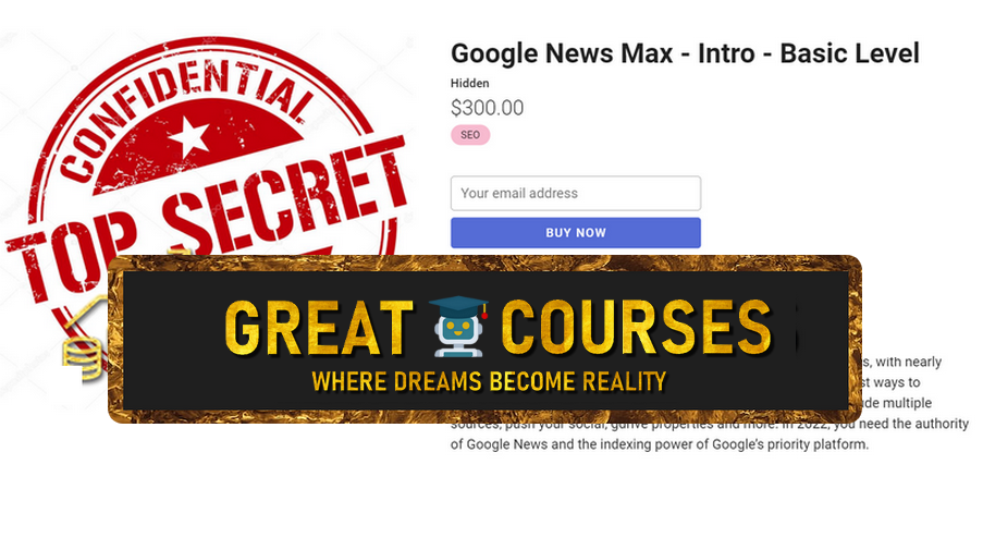 Google News Max - Intro - Basic Level By Holly Starks - Free Download Course