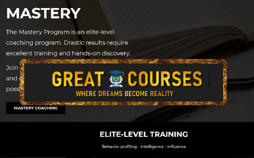 The Mastery Program By Chase Hughes - Free Download Course The Mastery Program By Chase Hughes - Free Download Course