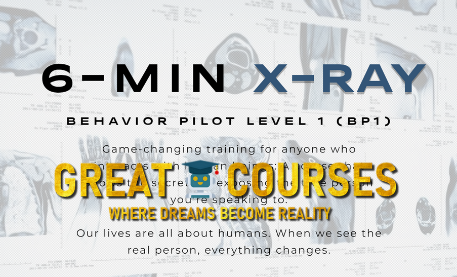 Six-Minute X-Ray Course - Behavior Pilot 1 By Chase Hughes - Free Download Course 6 Minutes Six-Minute X-Ray Course - Behavior Pilot 1 By Chase Hughes - Free Download Course 6 Minutes