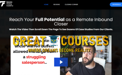 Remote Closing Academy RCA By Cole Gordon