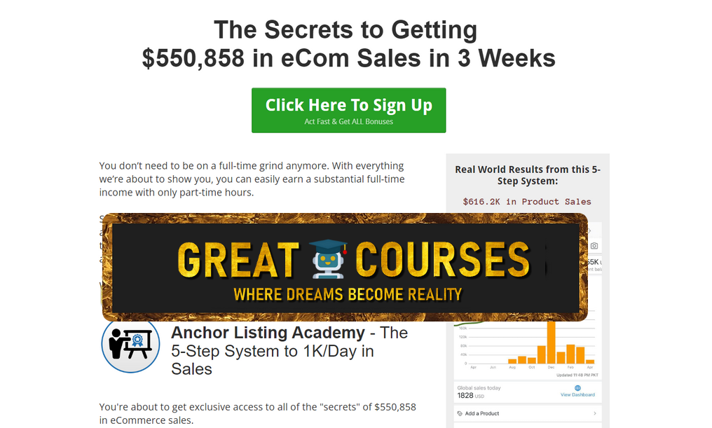 Anchor Listing Academy By Brandon Shelton - Free Download Course