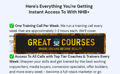 NHB+ Program Nothing Held Back By Alen Sultanic - Free Download Course