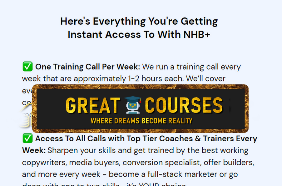 NHB+ Program Nothing Held Back By Alen Sultanic - Free Download Course