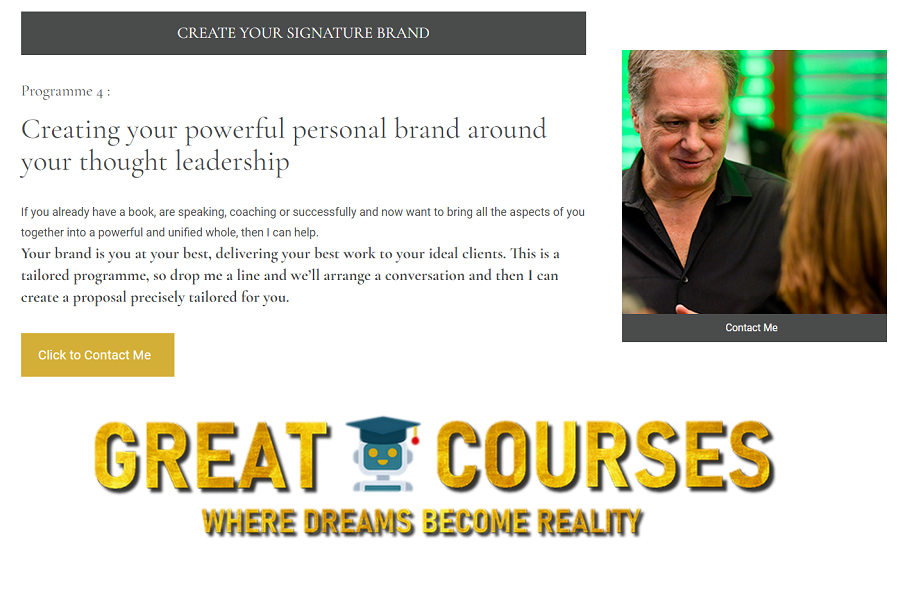 Create Your Signature Brand By Nick Williams - Free Download Course Create Your Signature Brand By Nick Williams - Free Download Course