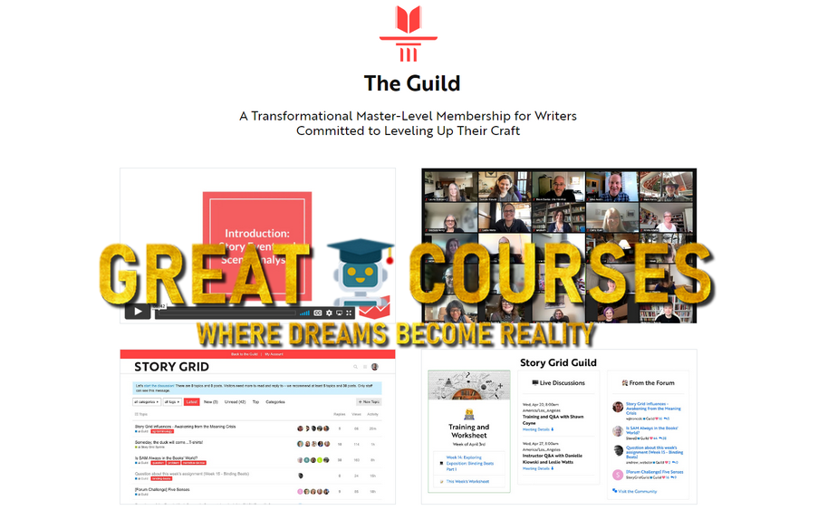 Story Grid - The Guild - Free Download Course By Shawn Coyne