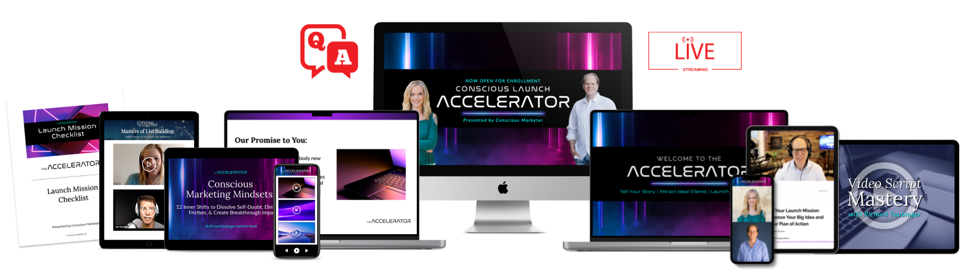 Conscious Launch Accelerator By Richard Taubinger & Kylie Slavik - Free Download Course