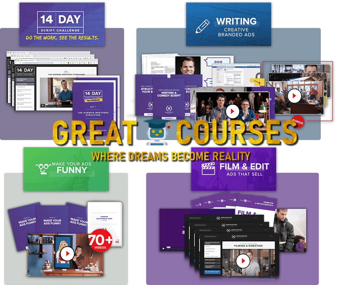 Harmon Brothers University - HBU Super Bundle - Free Download Courses Harmon Brothers University - HBU Super Bundle - Free Download Courses
