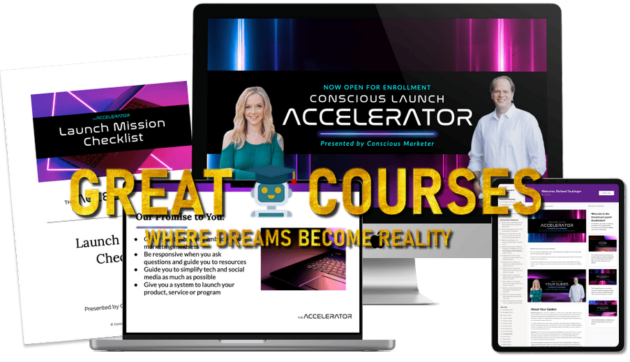 Conscious Launch Accelerator By Richard Taubinger & Kylie Slavik - Free Download Course