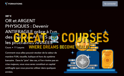 Or Et Argent Physiques De Cédric Annicette - Telechargement Gratuit Formation En Ligne