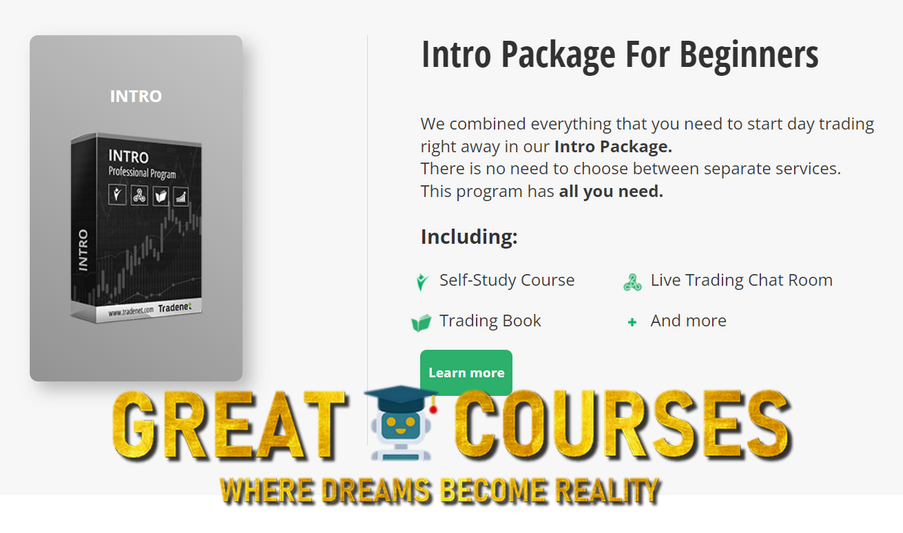 Intro Package For Beginners By Meir Barak - Tradenet - Free Download Course