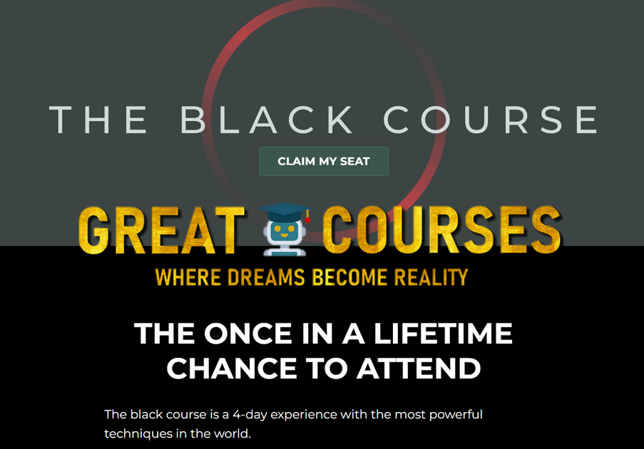The Black Course By Chase Hughes - Free Download Course