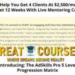 The AdSkills Pro 5 Level Progression Matrix By Adskills - Justin Brooke - Free Download