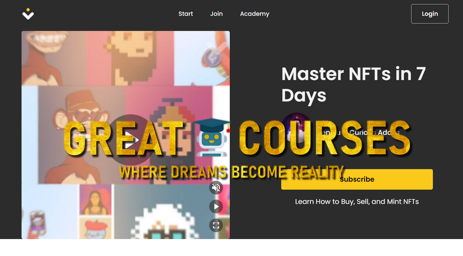 Master NFTs In 7 Days By Nas Academy - Free Download Course - Ben Yu & Curious Addys