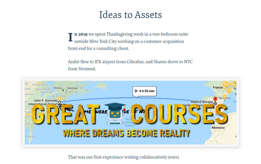 Ideas To Assets By André Chaperon & Shawn Twing - Free Download