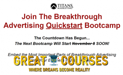 Free Download - Breakthrough Advertising Quickstart Bootcamp By Brian Kurtz