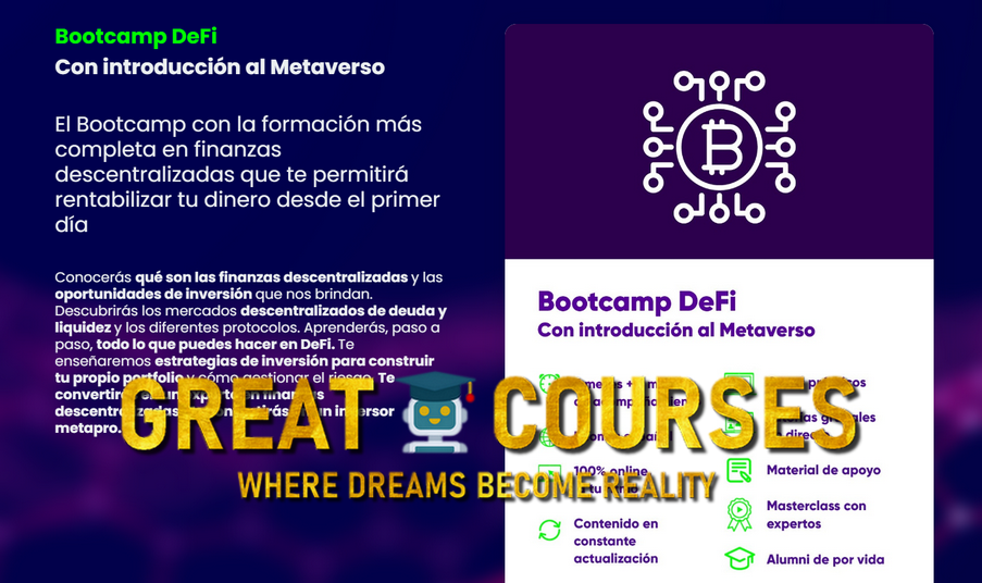 Bootcamp DeFi De Metapro Academy - Ángel Pardo - Descargar Curso Gratis