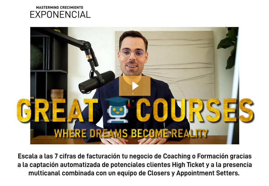 Mastermind Crecimiento Exponencial De Influendedores - Miguel Ruiz Gil - Descargar Curso Gratis