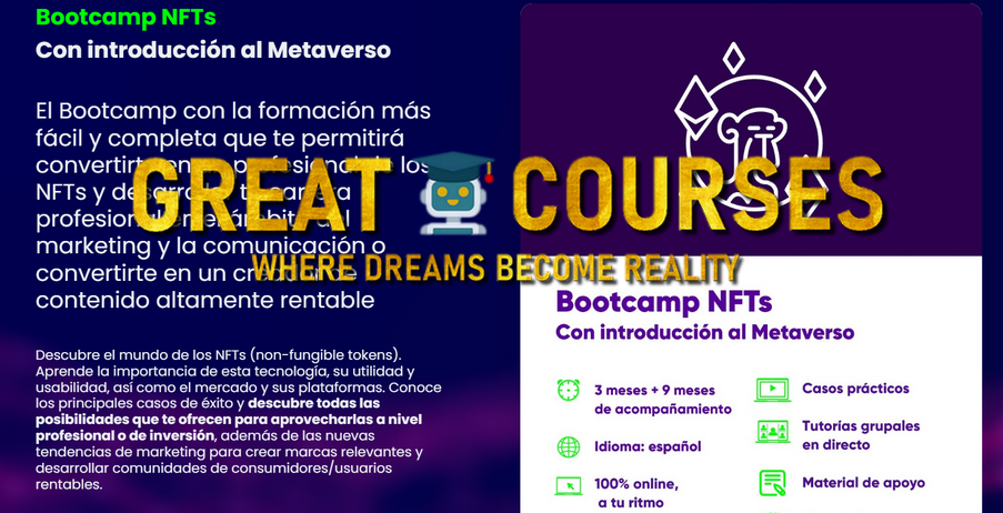 Bootcamp NFTs De Metapro Academy - Ángel Pardo - Descargar Curso Gratis