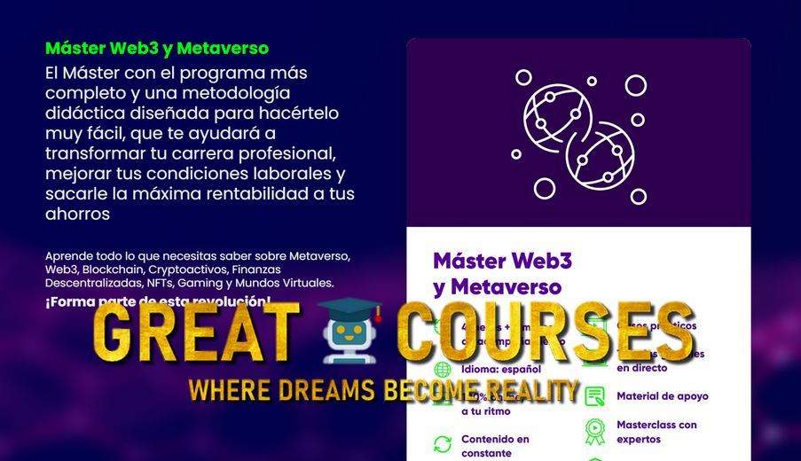 Máster Web3 Y Metaverso De Metapro Academy - Ángel Pardo - Descargar Curso Gratis