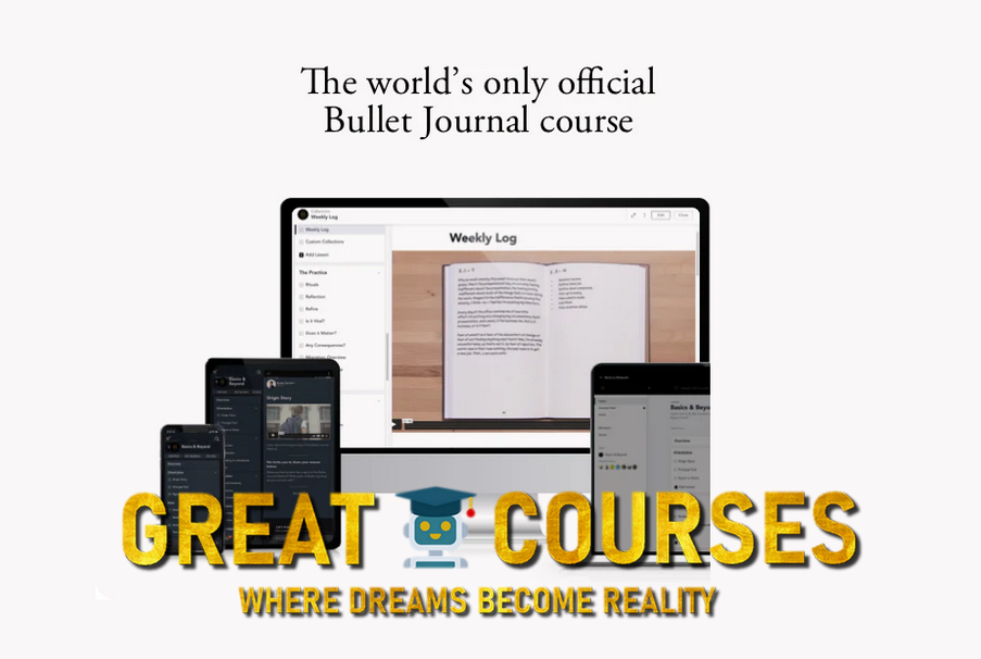BuJo: Bullet Journal - Basics & Beyond Course By Ryder Carroll - Free Download