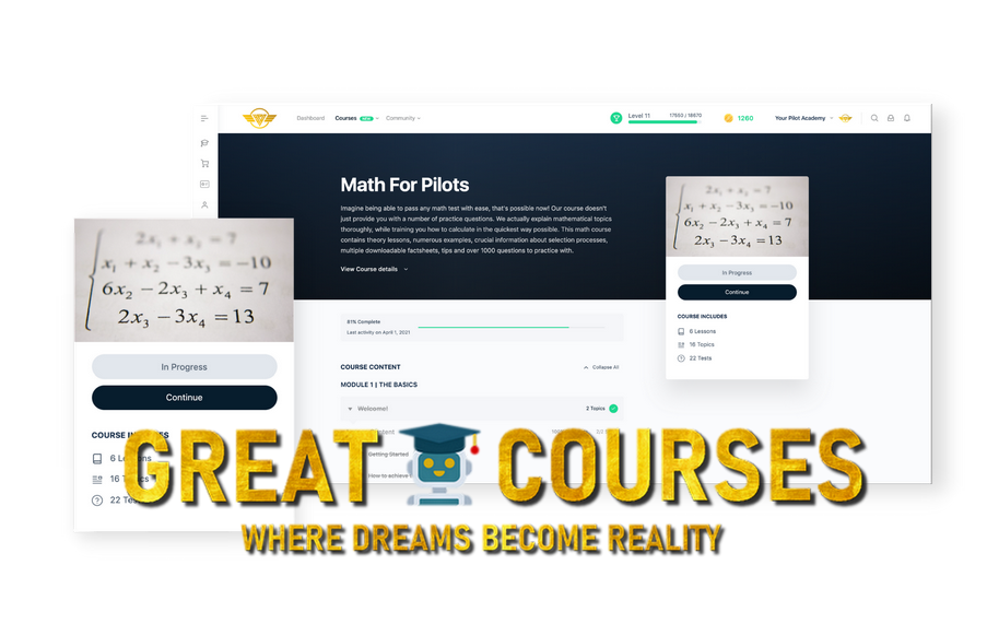 Your Pilot Academy - Math For Pilots Your Pilot Academy - Math For Pilots