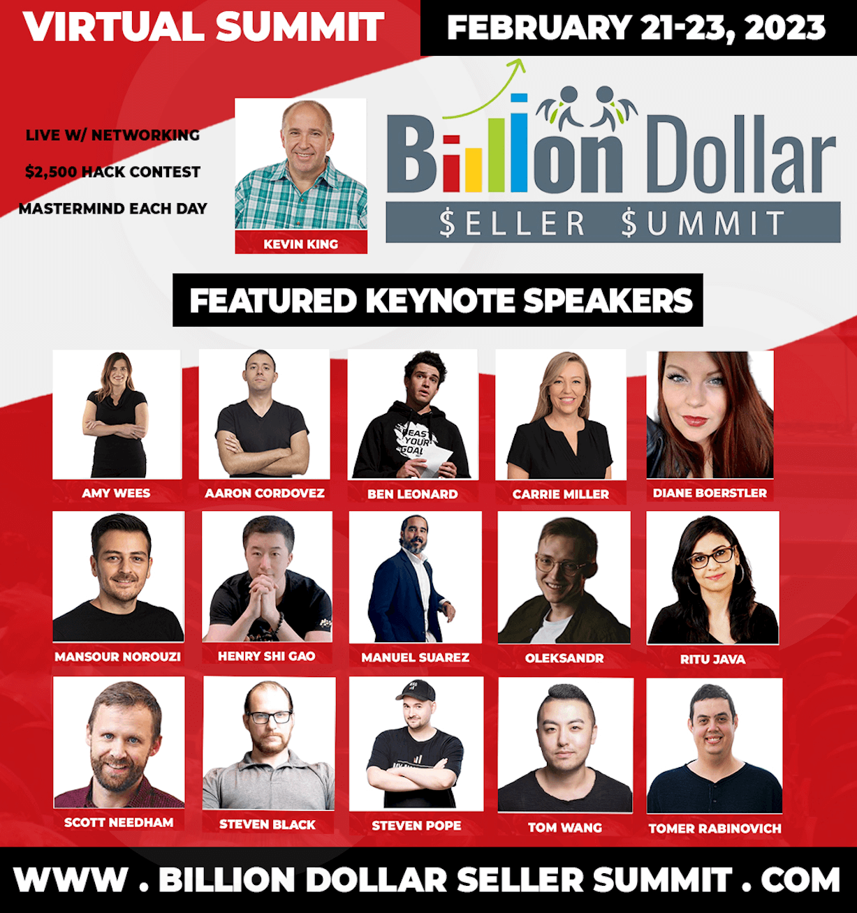 Billion Dollar Seller Summit 7 By Kevin King - Free Download Course Recordings