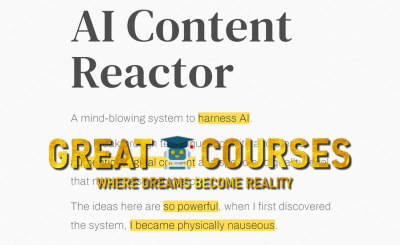 AI Content Reactor By Rob Lennon