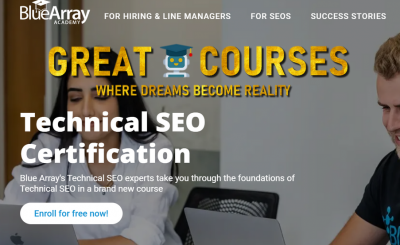 Technical SEO Certification By Blue Array Academy - Free Download Course