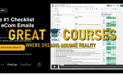eCom Email Bible Bundle By Monkeflow - David - Free Download Checklist Course